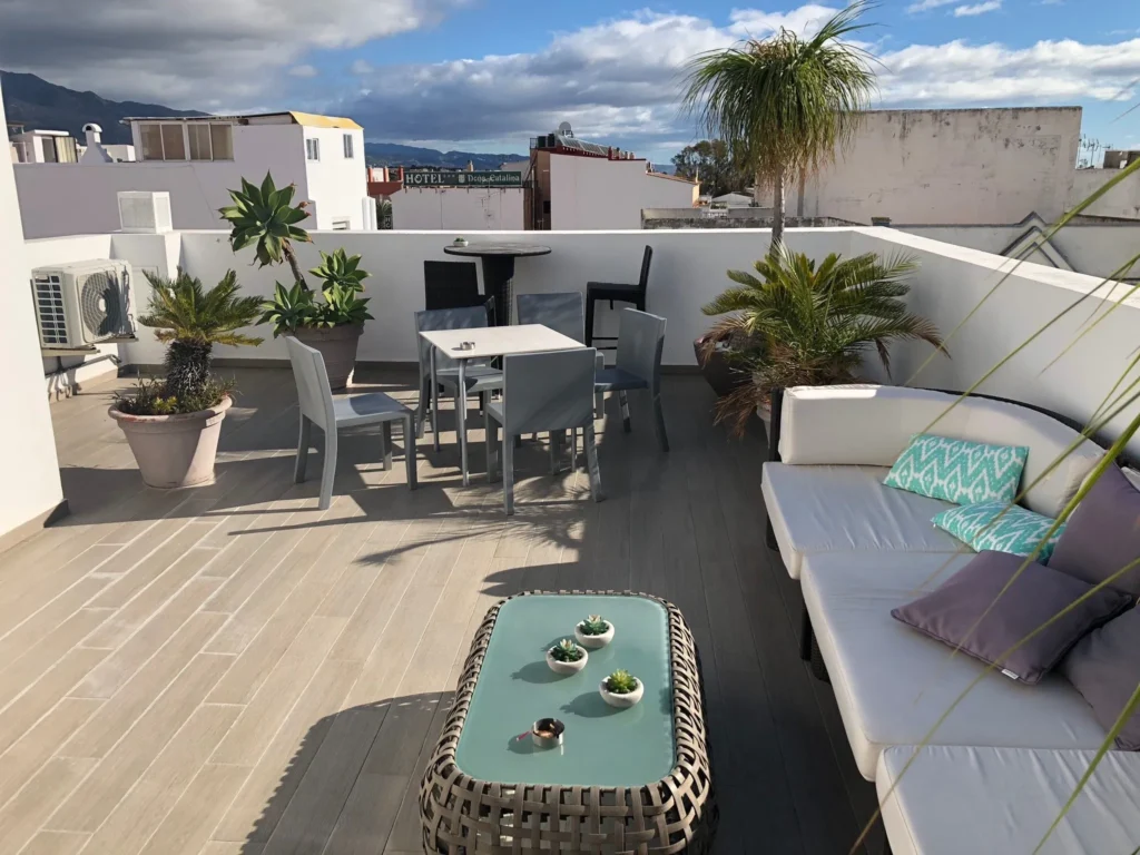 Hostal Alisol Boutique San Pedro outside roof view
