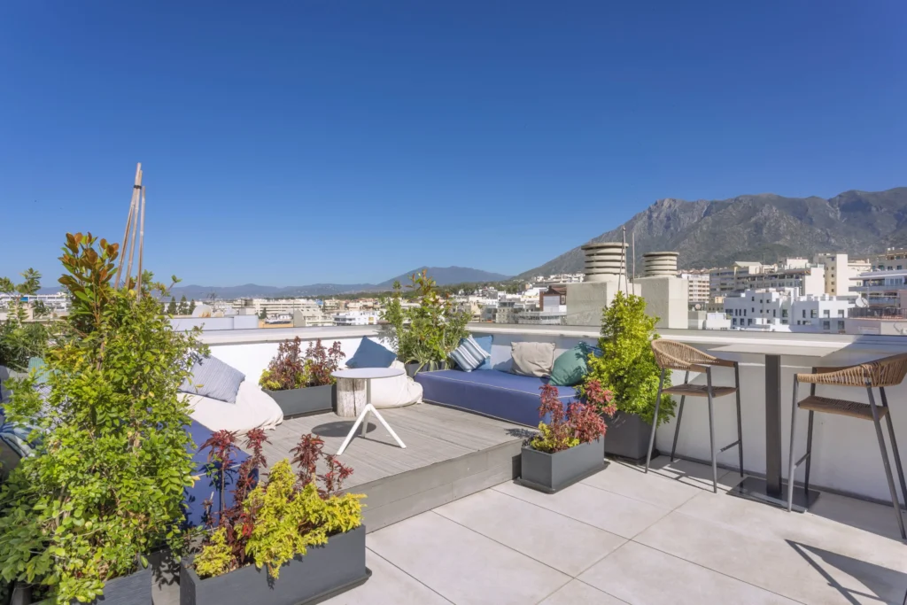 Hotel Lima Marbella roof view