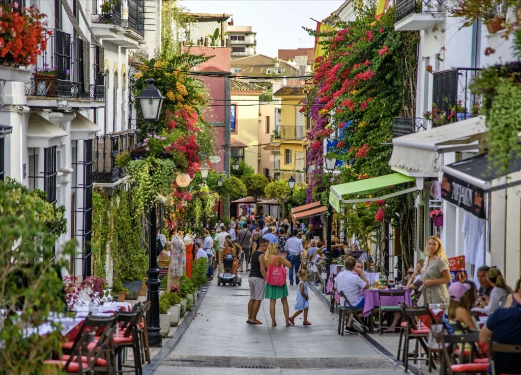 exploring marbella by foot